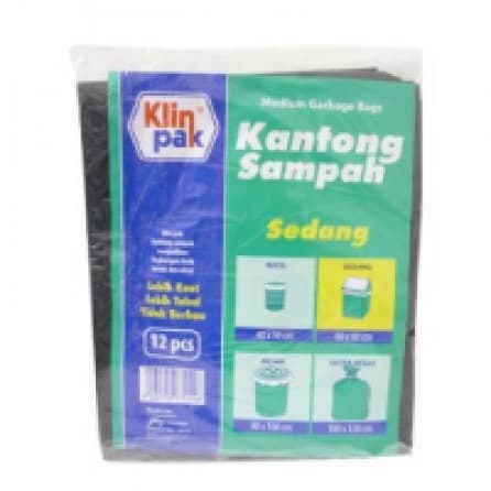 Klin Pak Kantong Sampah MEDIUM 12'S PCS