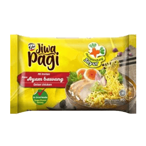 KOBE JIWA PAGI MIE INSTANT AYAM BAWANG PCK 80g