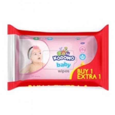 Kodomo Baby Wipes 50'S Rice Milk Pink PCK 