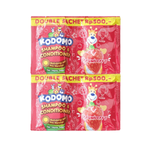 KODOMO SHAMPOO & CONDITIONER STRAWBERRY SCT 2x5mL
