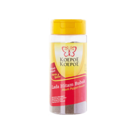 Koepoe Koepoe Lada Bubuk Hitam Botol 83g