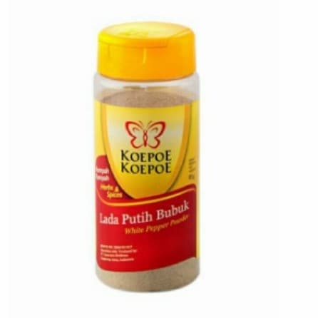 Koepoe Koepoe Lada Halus Putih Botol 85g