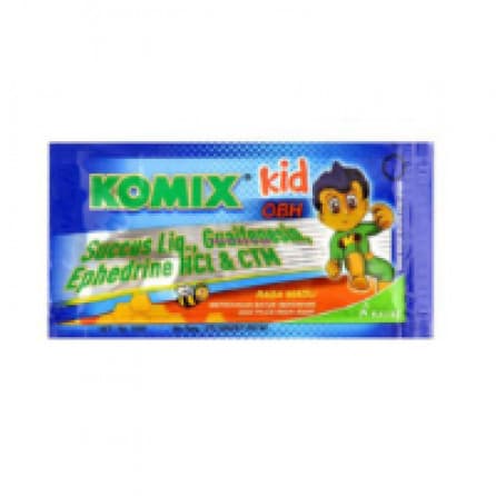 Komix Sirup Obat Batuk Hitam Kid Madu 5ml