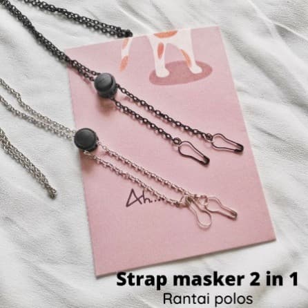 Konektor Masker 2 In 1 Rantai