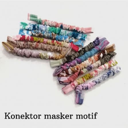 Konektor Masker Motif / Pengait Masker Motif