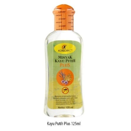 KONICARE MINYAK KAYU PUTIH PLUS 8JAM 125ML(OREN)