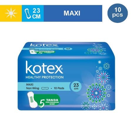 KOTEX MAXI NON WINGS 10'S