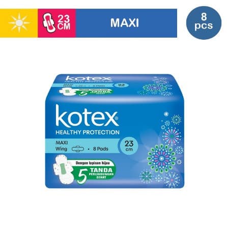 KOTEX MAXI WINGS 8'S 