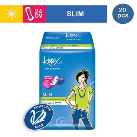 KOTEX SLIM NON WINGS 20'S