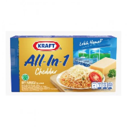Kraft All In One Cheddar Box 165g