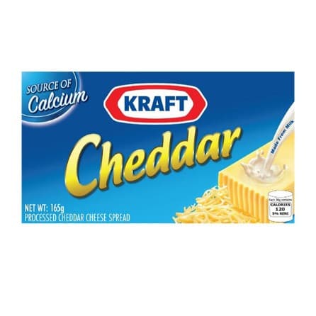 KRAFT CHEDDAR 165g