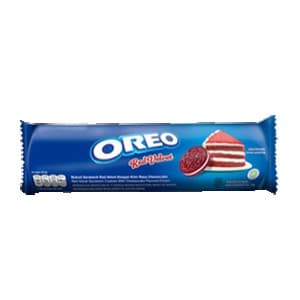 KRAFT SANDWICH OREO 123.5 RED VELVET PCK 119.6g