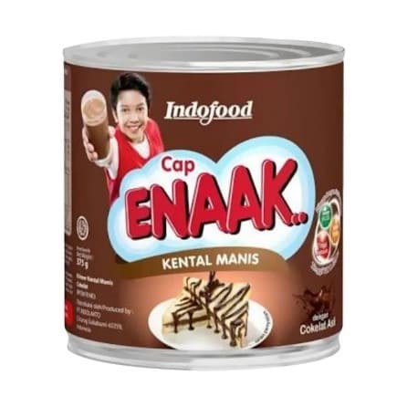 KRIMER KENTAL MANIS CAP ENAK COKLAT 370g