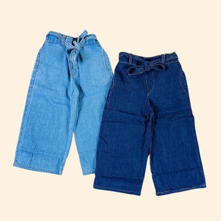 KULOT NILA - Celana Jeans Kulot Anak 2 - 10 Tahun