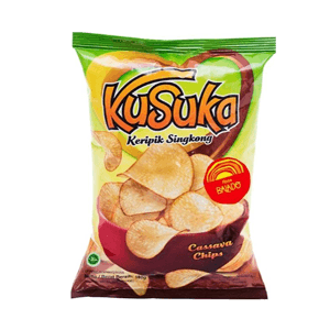 KUSUKA KERIPIK SINGKONG BALADO PCK 180g