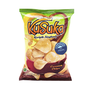 KUSUKA KERIPIK SINGKONG ORIGINAL PCK 180g