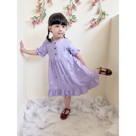 Kyra Dress - Dress Daster Anak