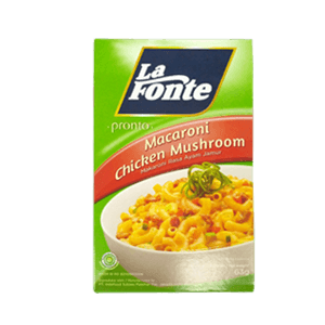 LA FONTE MAKARONI PAZTO AYAM JAMUR BOX 70g