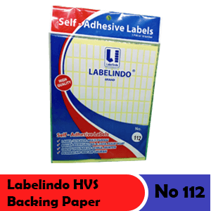 LABELINDO HVS BACKING PAPER NO.112  PCK 