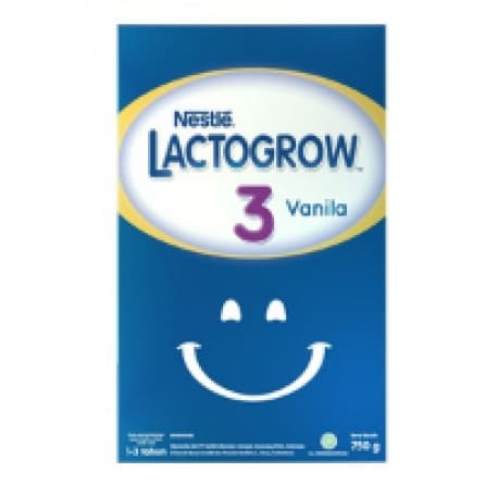 Lactagrow 3 Susu Pertumbuhan VANILA BOX 750g