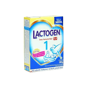LACTOGEN 1 SUSU BAYI FORMULA DHA BOX 180g