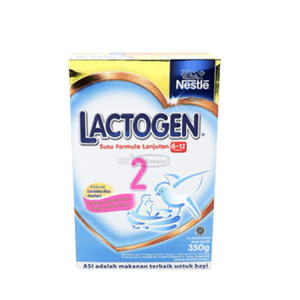 LACTOGEN 2 SUSU BAYI FORMULA DHA+PREBIO 1 BOX 350g