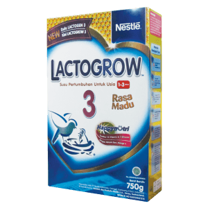 LACTOGROW 3 SUSU PERTUMBUHAN MADU BOX 735g