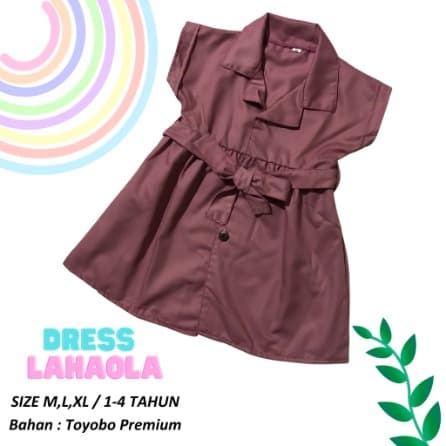 Lahaola - Dress Anak Perempuan 1 - 4 Tahun