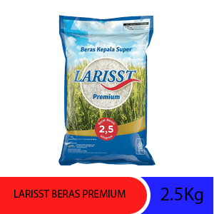 LARISST BERAS PREMIUM  SAK 2.5kg