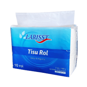 LARISST CORELESS TISSUE 10'S (NEW)  BAG 