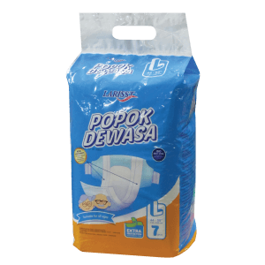 LARISST DIAPERS ADULT 7'S  BAG LARGE