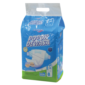 LARISST DIAPERS ADULT 8'S  BAG MEDIUM