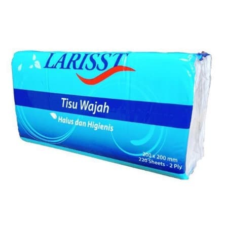 Tisu Wajah Larisst 220'S Non Perfumed Pck 