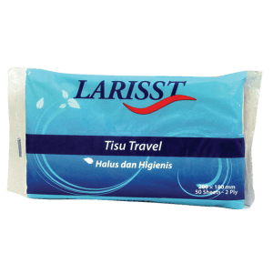 LARISST TISSUE TRAVEL PACK 50'S  PCK 
