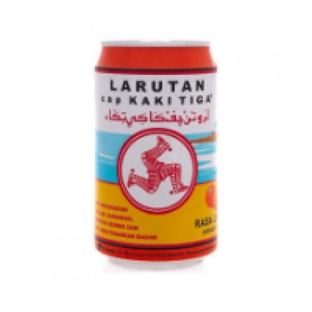 Larutan Penyegar Cap Kaki Tiga Jeruk Klg 320mL