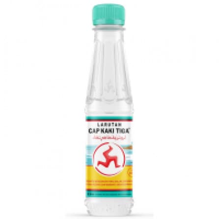 Larutan Penyegar Cap Kaki Tiga Putih Btl 200mL