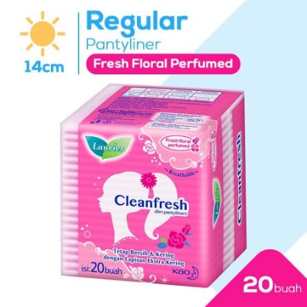 LAURIER PANTYLINER CLEANFRESH FLOWER 20s
