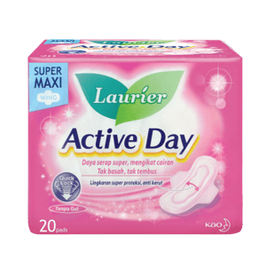 LAURIER PEMBALUT ACTIVE DAY X-TRA WING PCK 20's