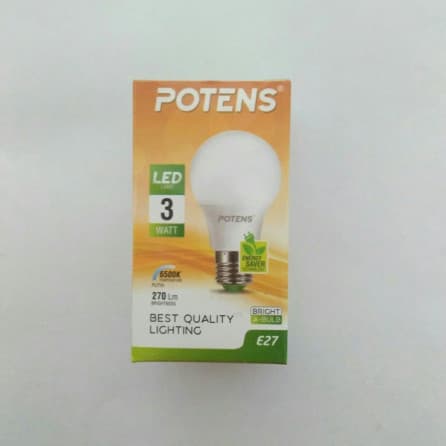 LED BULB POTENS 3W
