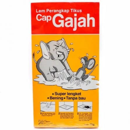 LEM PERANGKAP TIKUS CAP GAJAH 70g