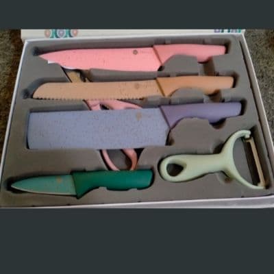 Libbens pisau multicolour set 6