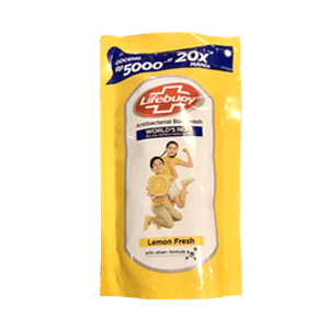 LIFEBUOY BODY WASH LEMON PCH 90mL