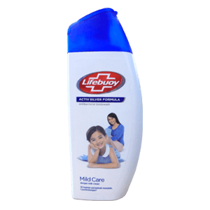 LIFEBUOY BODY WASH MILDCARE (61778) WHITE BTL 300mL