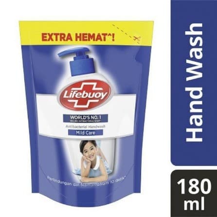 LIFEBUOY HANDWASH MILD CARE REFF 180ML