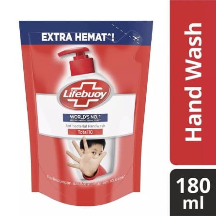 LIFEBUOY HANDWASH TOTAL 10 REFF 180ML