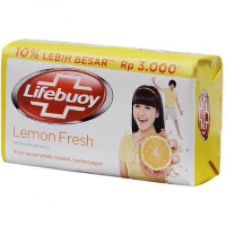 Lifebuoy Sabun Mandi Ts Lemon Fresh Bar 80/75g