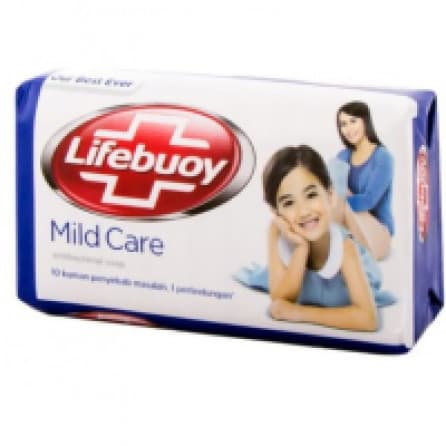  Lifebuoy Sabun Mandi TS Mild Care Bar 80/75g