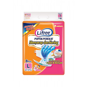 LIFREE POPOK PEREKAT 8/7'S  BAG LARGE