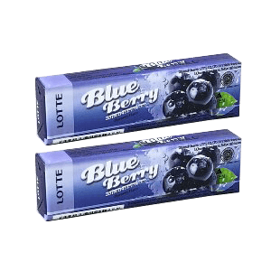 LOTTE CHEWING GUM 5 STICK BLACKBERRY PCK 15g
