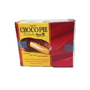 LOTTE CHOCO PIE MARSMALLOW (2'S)  BOX 56/52g